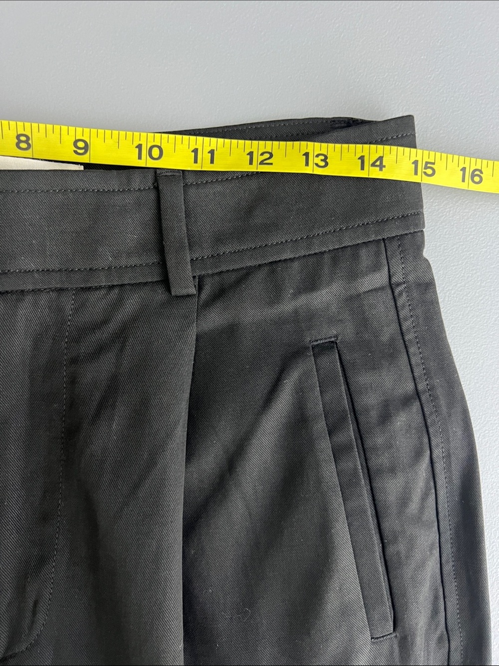 New Everlane THE DRAPER PLEATED PANT IN BUTTERSMOOTH Black Size 6S - Picture 10 of 13